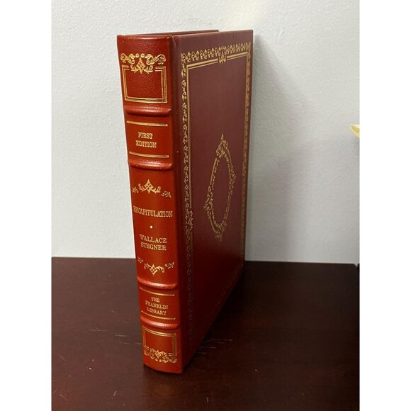 Franklin Library First 1st Edition HC Book Recapitulation Book by Wallace Stegne - Picture 1 of 8